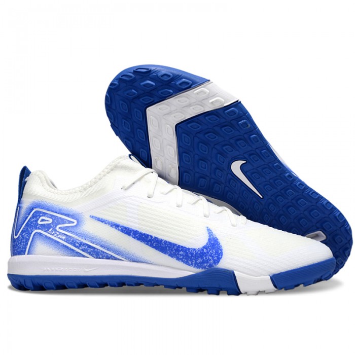 Air Zoom Mercurial Vapor XV Pro TF Soccer Shoes-White/Blue-758929