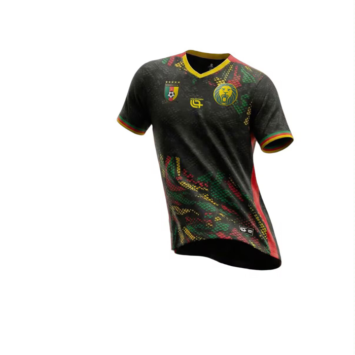 2025 Cameroon Black Jersey Version Short Sleeve-4391462