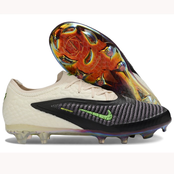 Phantom GX III Elite AG Soccer Shoes-Black/Khaki-4341089