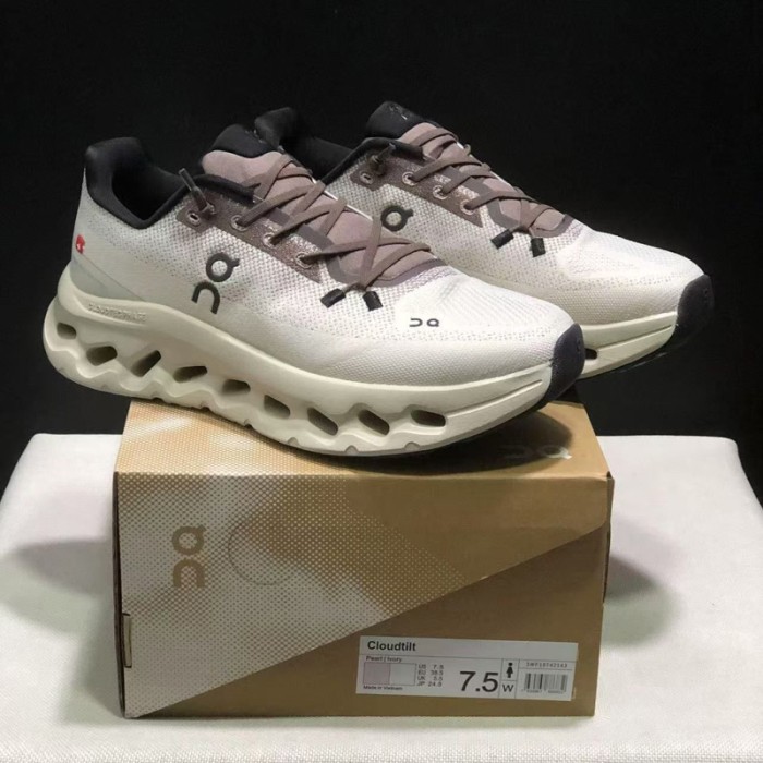 On C Running Shoes-Gray/Brown-1252457