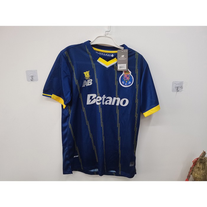 STOCK CLEARANCE [SIZE S] 25/26 Porto Fourth Away Navy Blue Jersey Version Short Sleeve-2455988