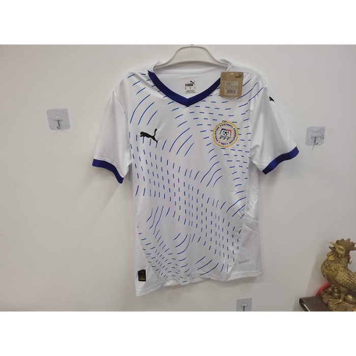 STOCK CLEARANCE [SIZE S] 2025 Philippines Away White Jersey Version Short Sleeve-2347246