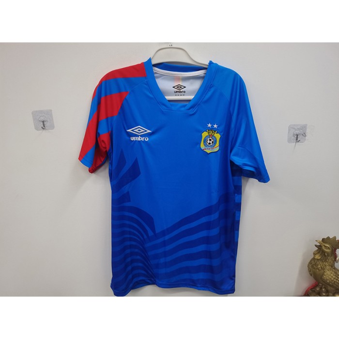 STOCK CLEARANCE [SIZE S] 23/24 DR Congo Home Blue Jersey Version Short Sleeve-6016903