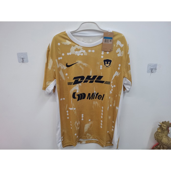 STOCK CLEARANCE [SIZE M] 24/25 Pumas UNAM Special Edition Gold Jersey Version Short Sleeve-646325